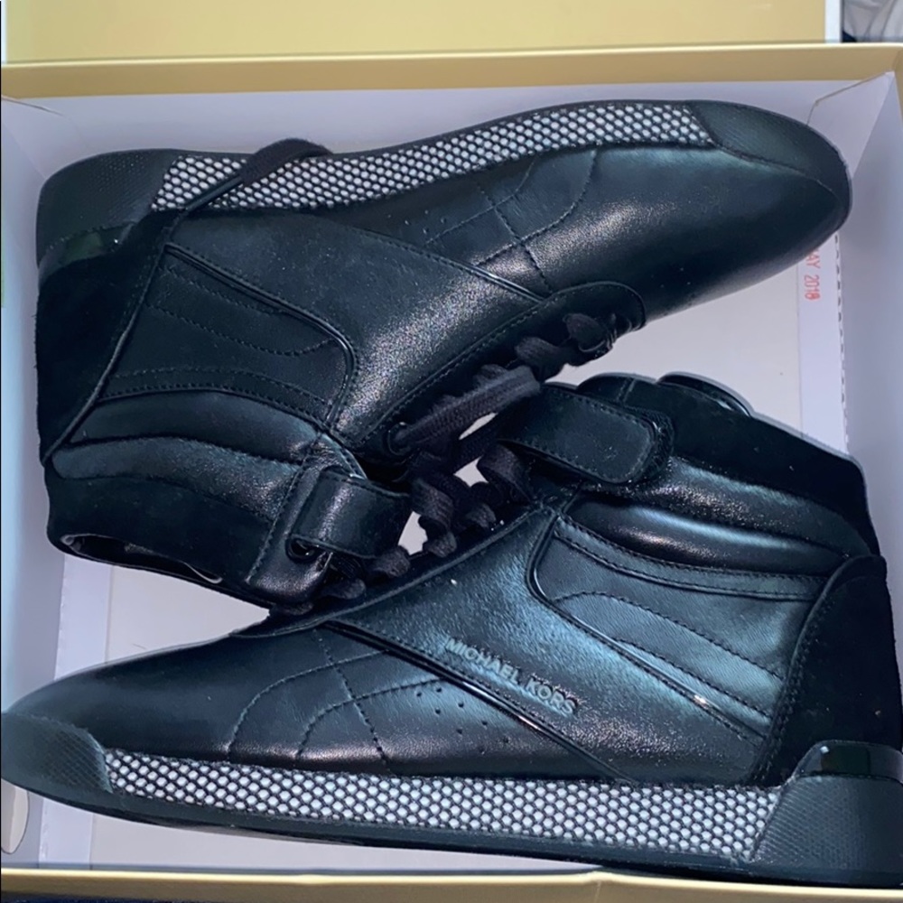 Addie high top leather Michael kors shoes